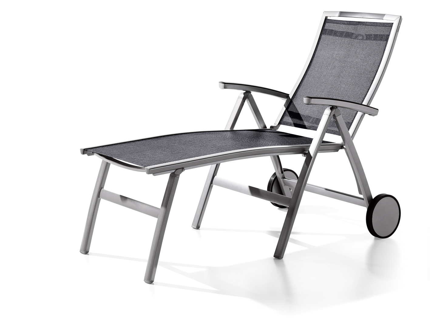 Wheeled Luxury Folding Sunlounger | Sieger GmbH