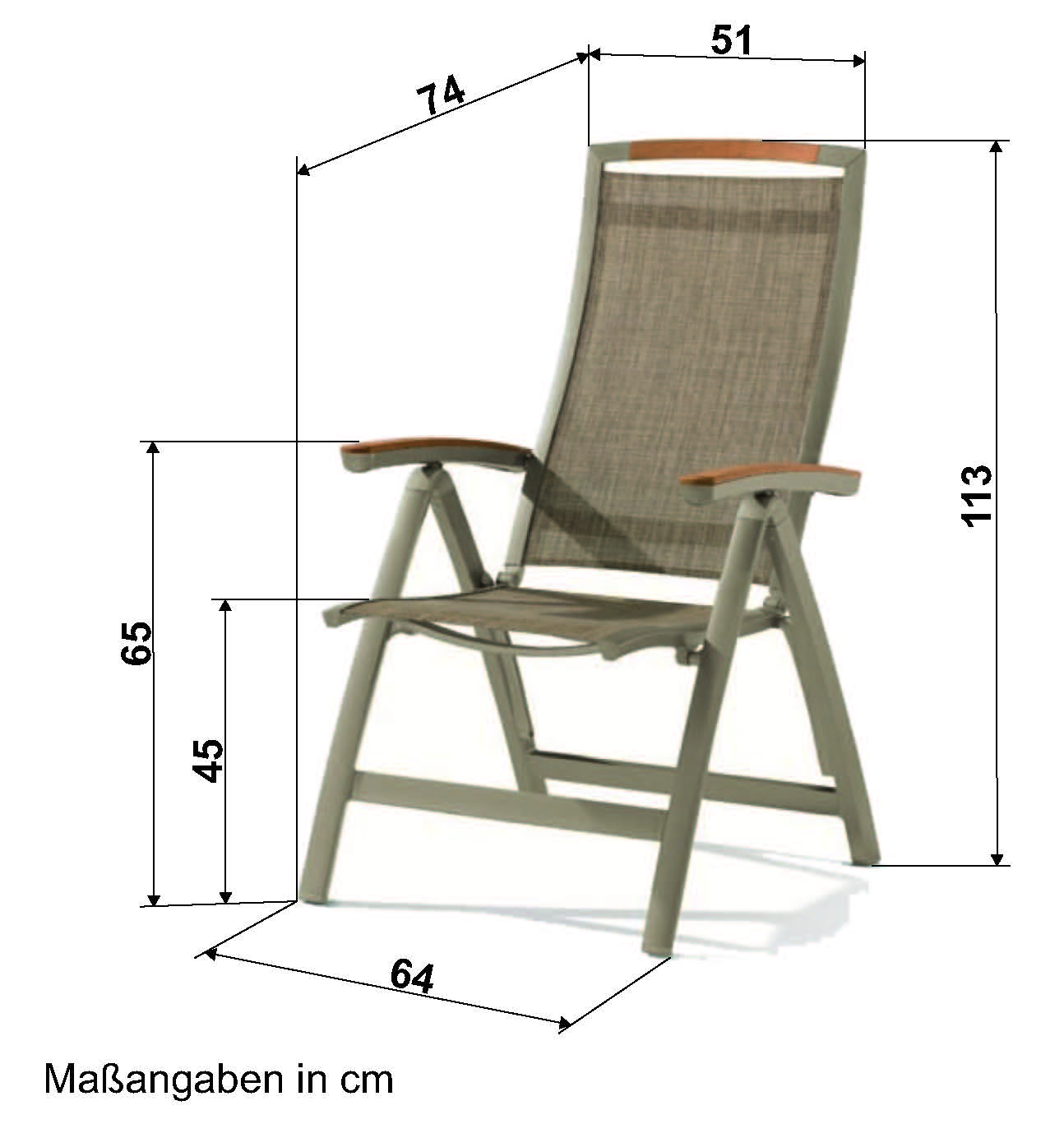 GmbH Sieger armchair Folding |